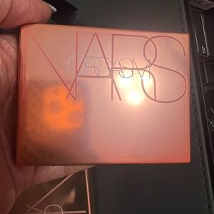 NARS Orgasm Blush, Shimmering Peach Case & Compact Mirror Limited Edition & Rare